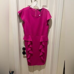 Thalia Sodi magenta dress NWT XL